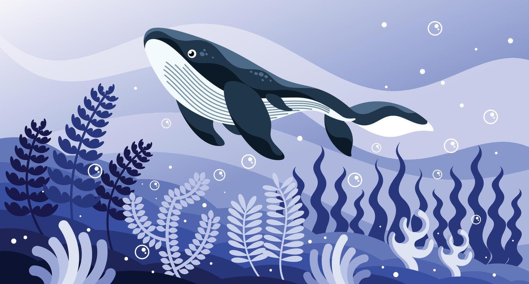Turtle Sea Illustration vector