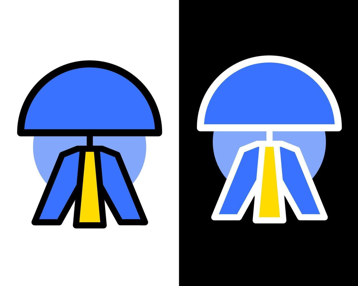 Lamps designed to mimic natural light, creating a refreshing and uplifting environment in home or office settings vector