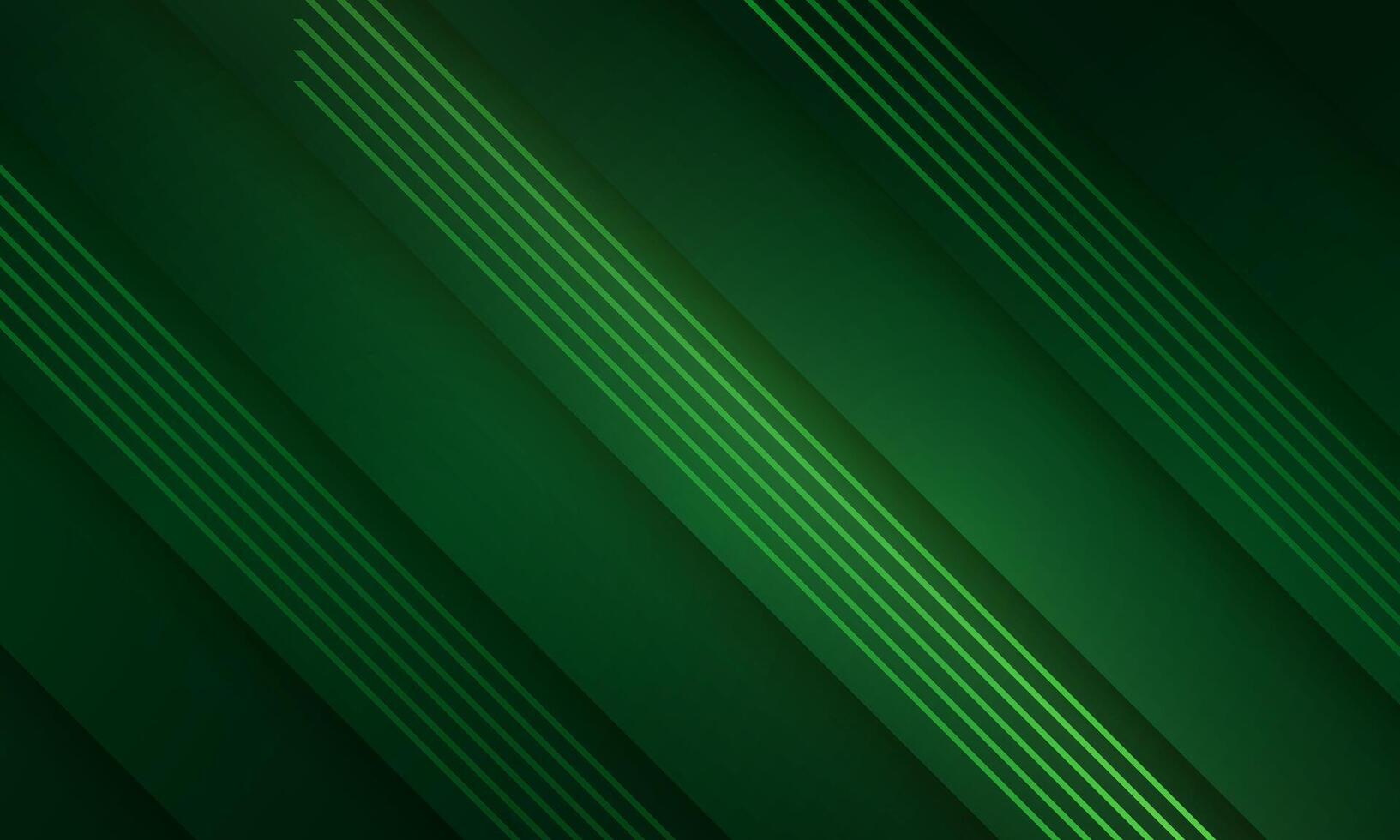 Light green cover with straight stripes. Abstract green line geometric diagonal overlay layer background. vector