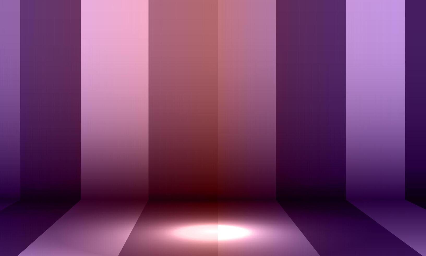 Multicolor vertical striped pattern. purple stage vintage background. bright light. vector