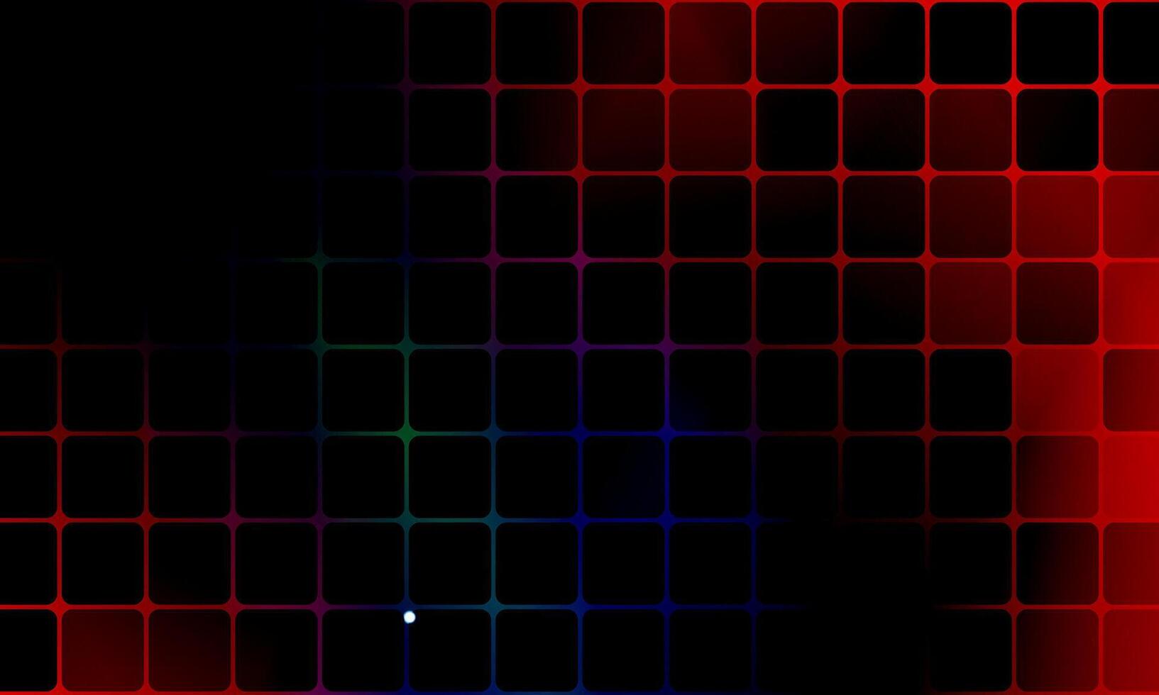 Square pattern red geometrical abstract mosaic dark background. smooth color. vector