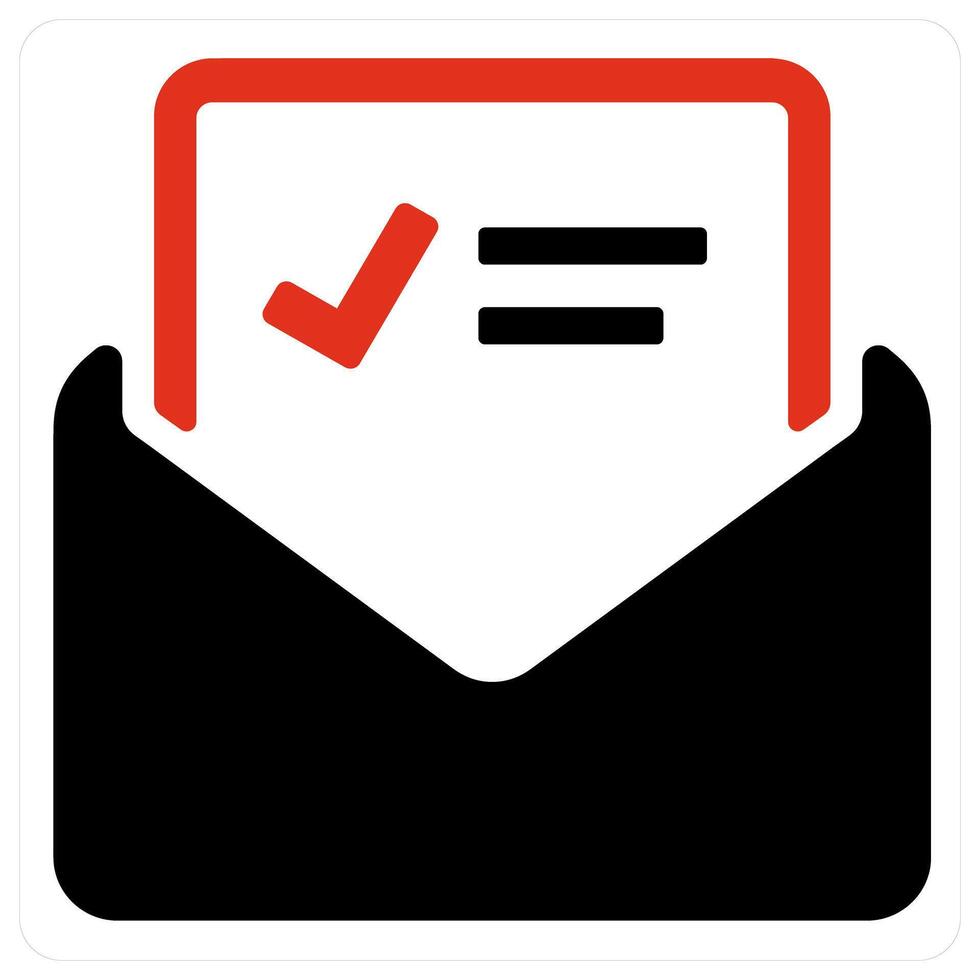 Letter and job icon concept vector
