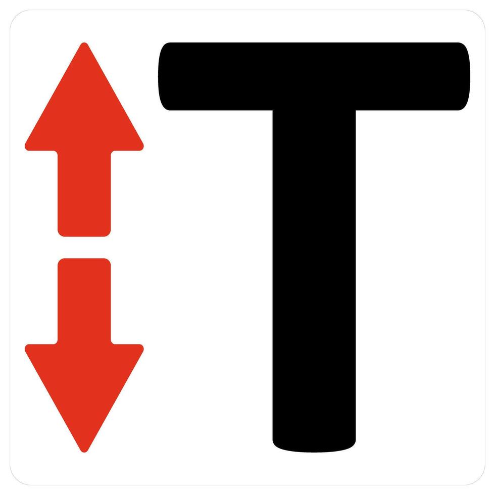 Text and Letter icon concept vector