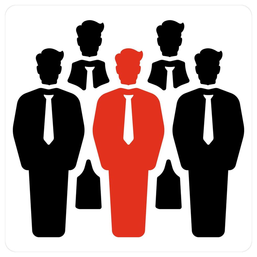 Management and business icon concept vector