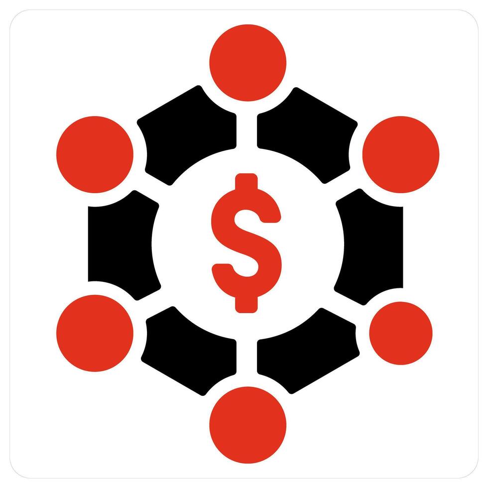 Budget and account icon concept vector