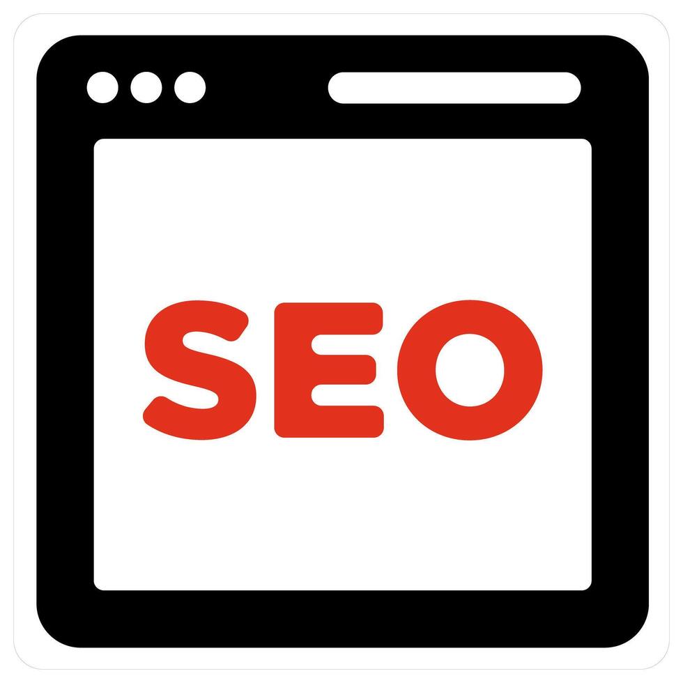 Seo and optimization icon concept vector