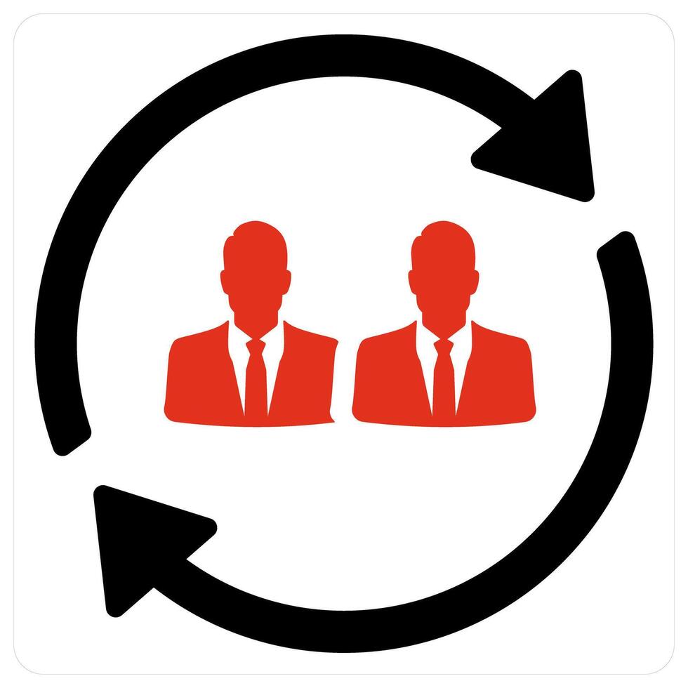 Discussion and idea icon concept vector