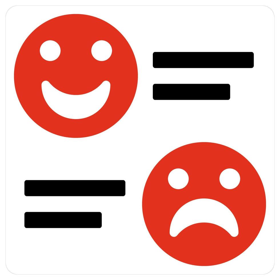 Feedback and customer icon concept vector