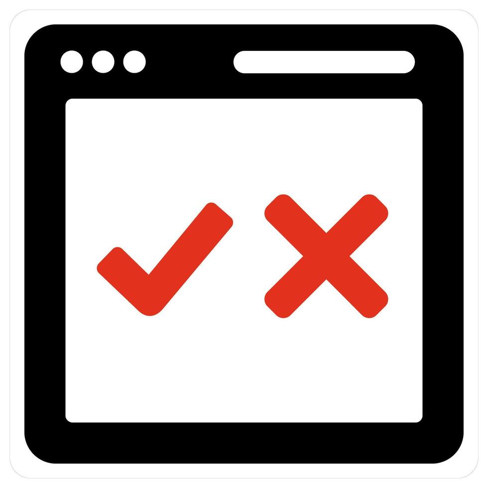 Online Adminsitrator and smiley icon concept vector