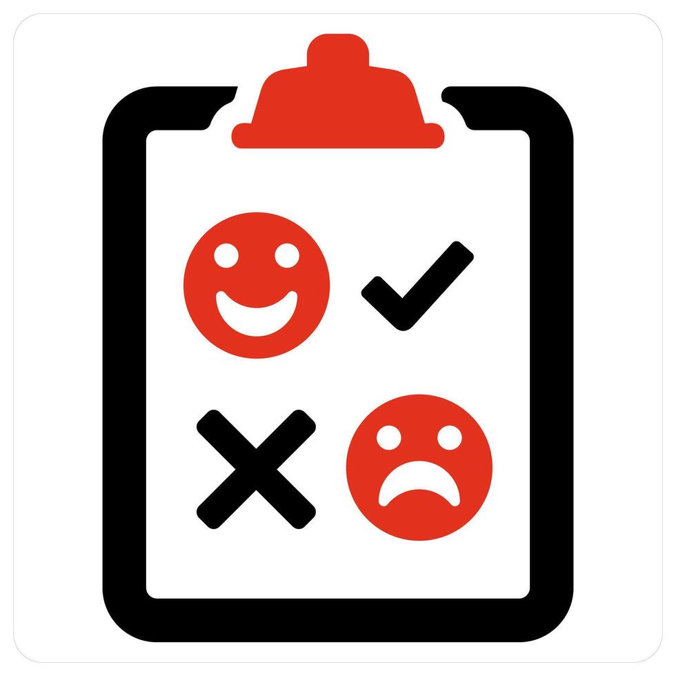 Feedback and customer icon concept vector