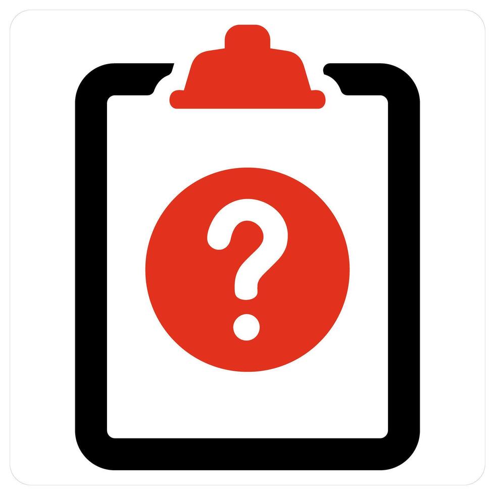 Survey and customer icon concept vector