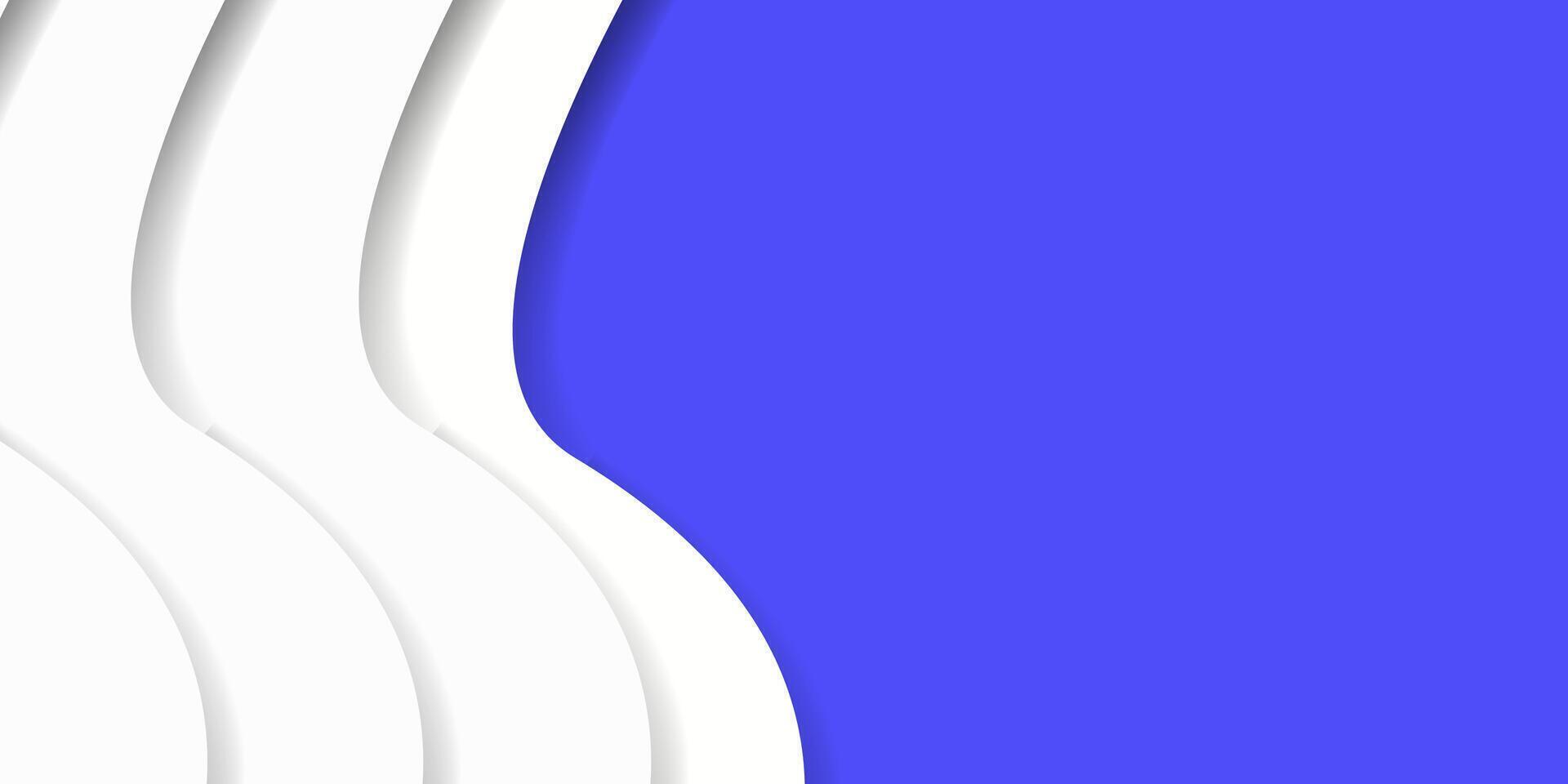 abstract blue waves background vector