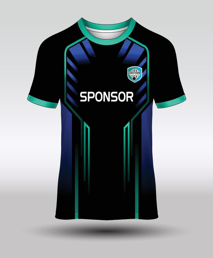 Sublimation T-shirt for soccer and others sports vector
