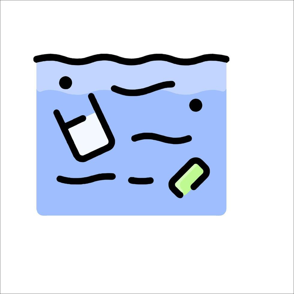 A drawing of a bottle and a bottle cap vector