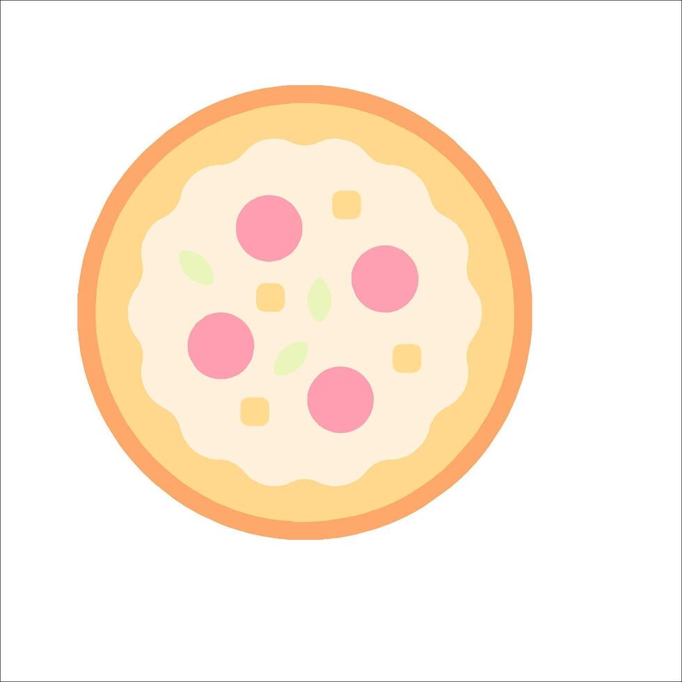 pizza icon price 1 credit usd vector
