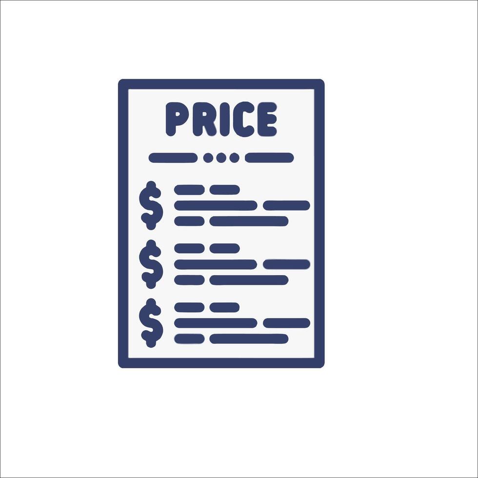 price icon price vector