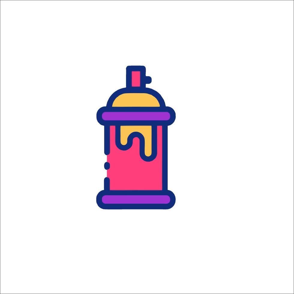 Spray can icon illustration vector
