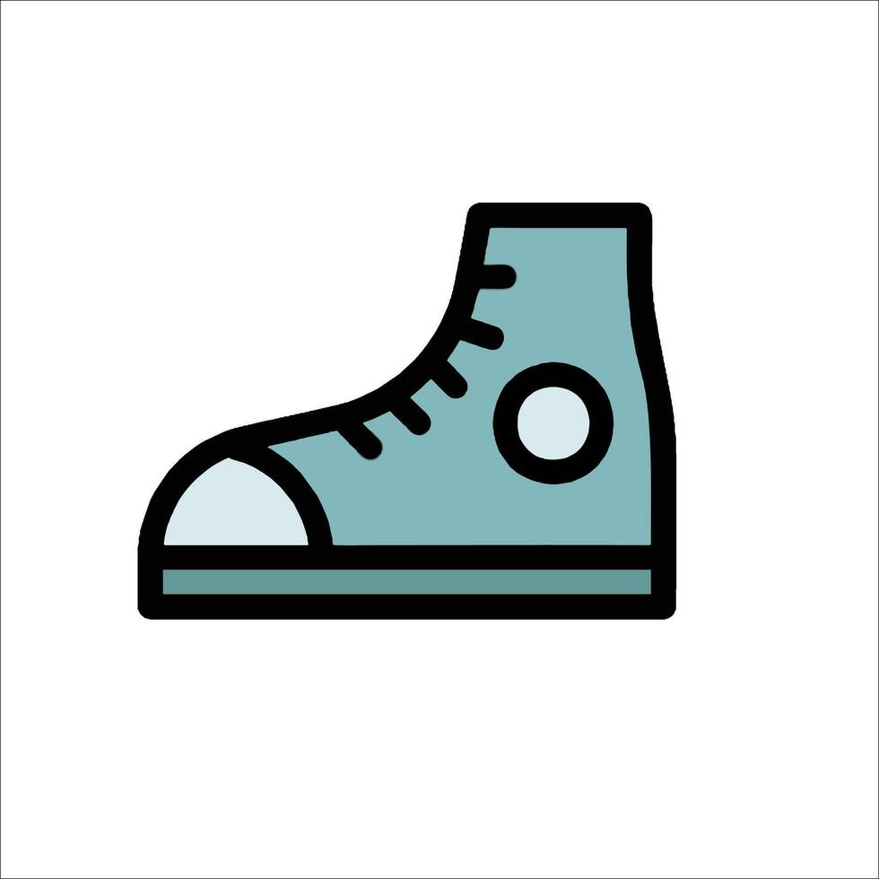 Shoe icon illustration vector