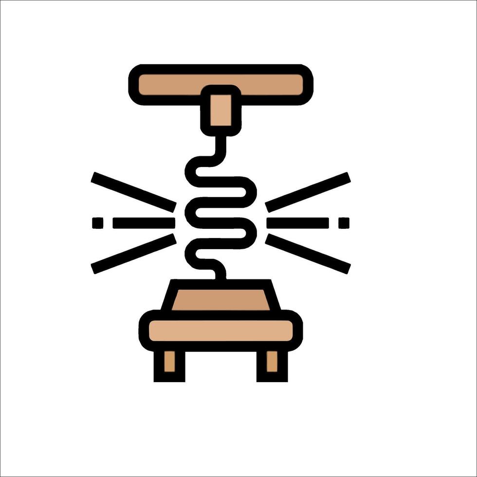 A coffee grinder icon on a white background vector
