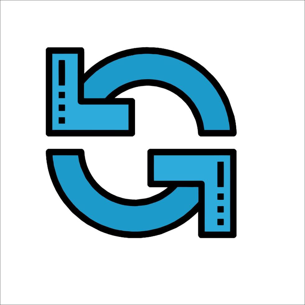 The logo for gmail vector