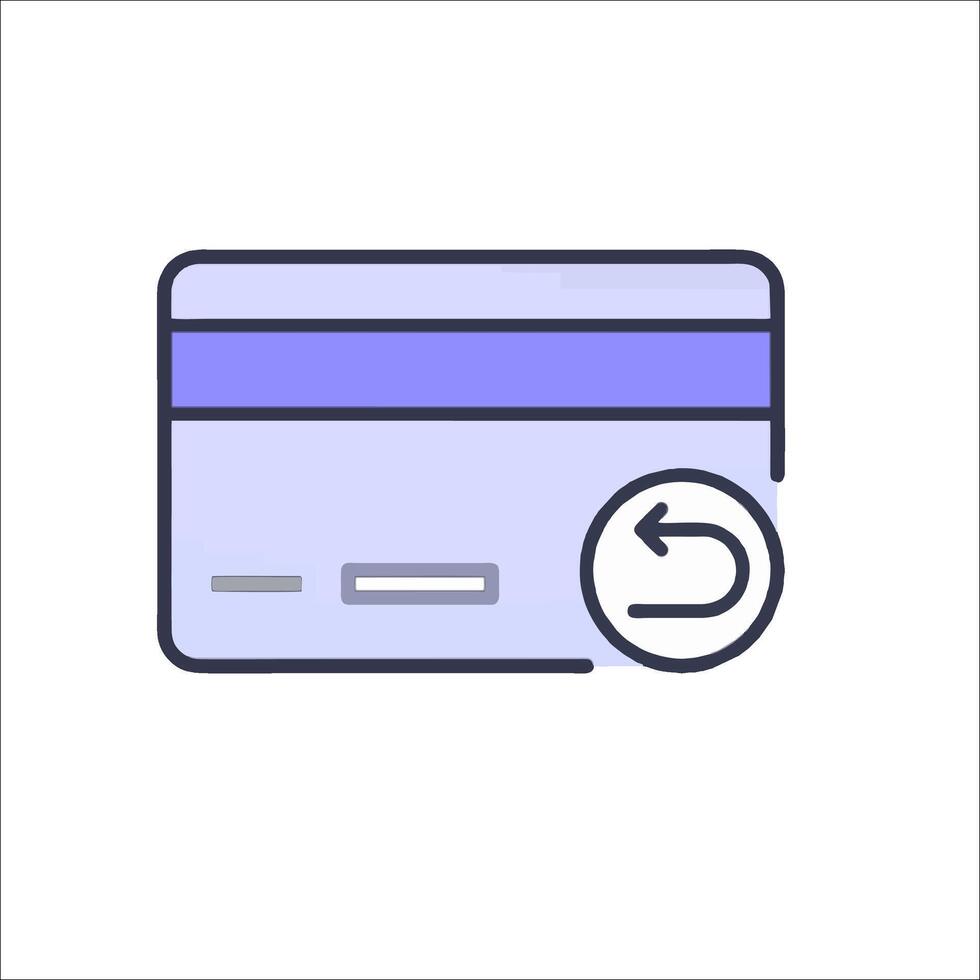 Credit card icon illustration vector