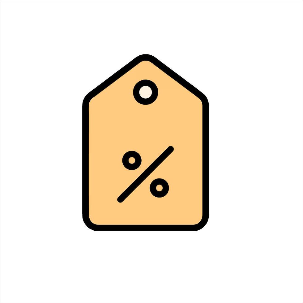 Sale price tag icon illustration vector