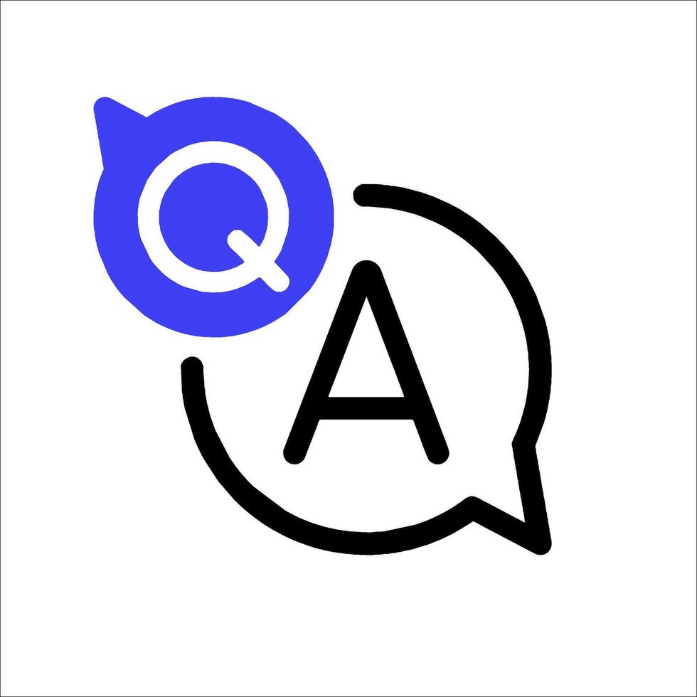 Qr code for qq messenger vector