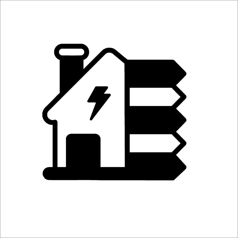 electricity icon illustration vector