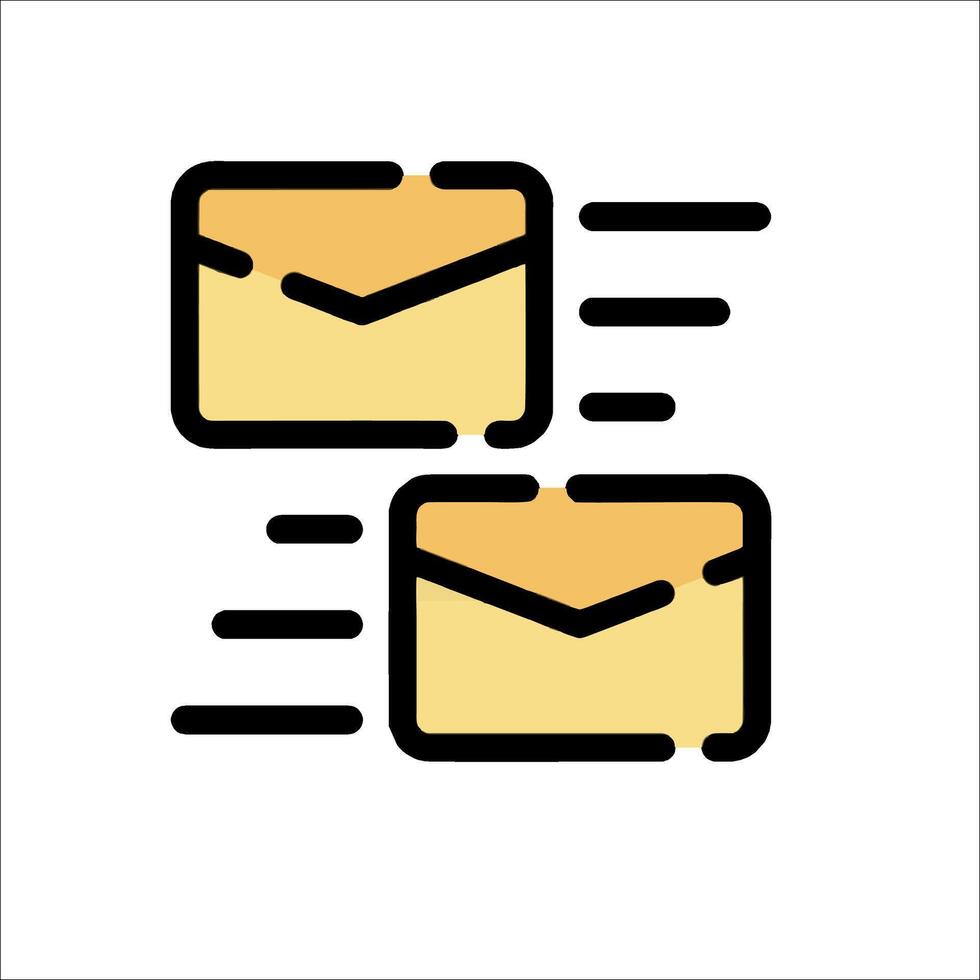 Email icon illustration vector