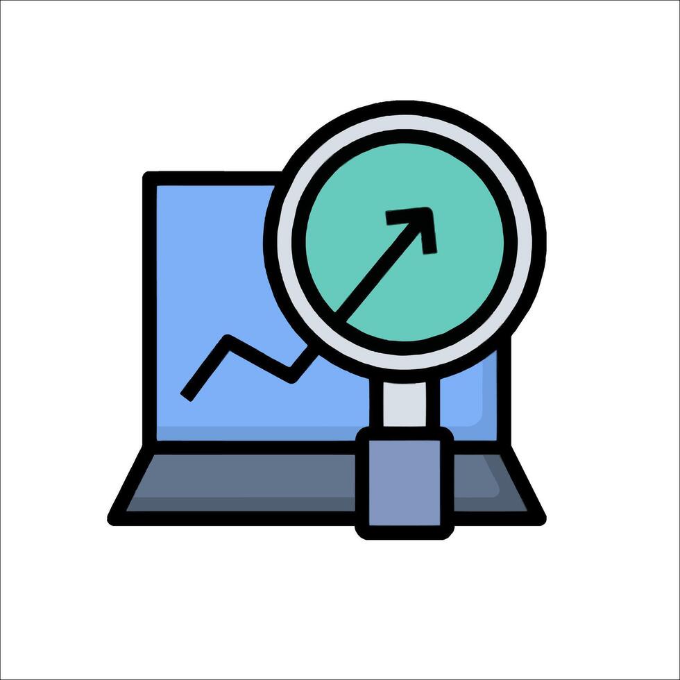 Search engine optimization icon illustration vector