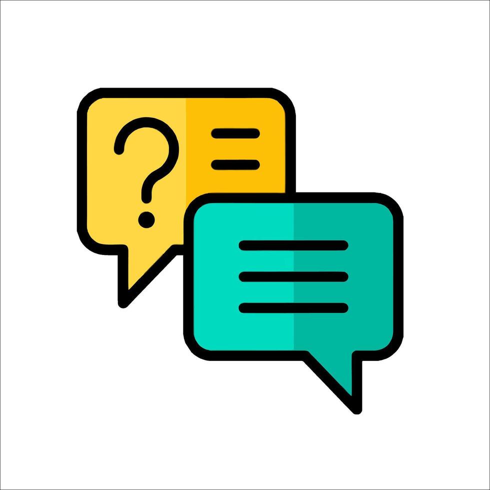 Question mark icon illustration vector
