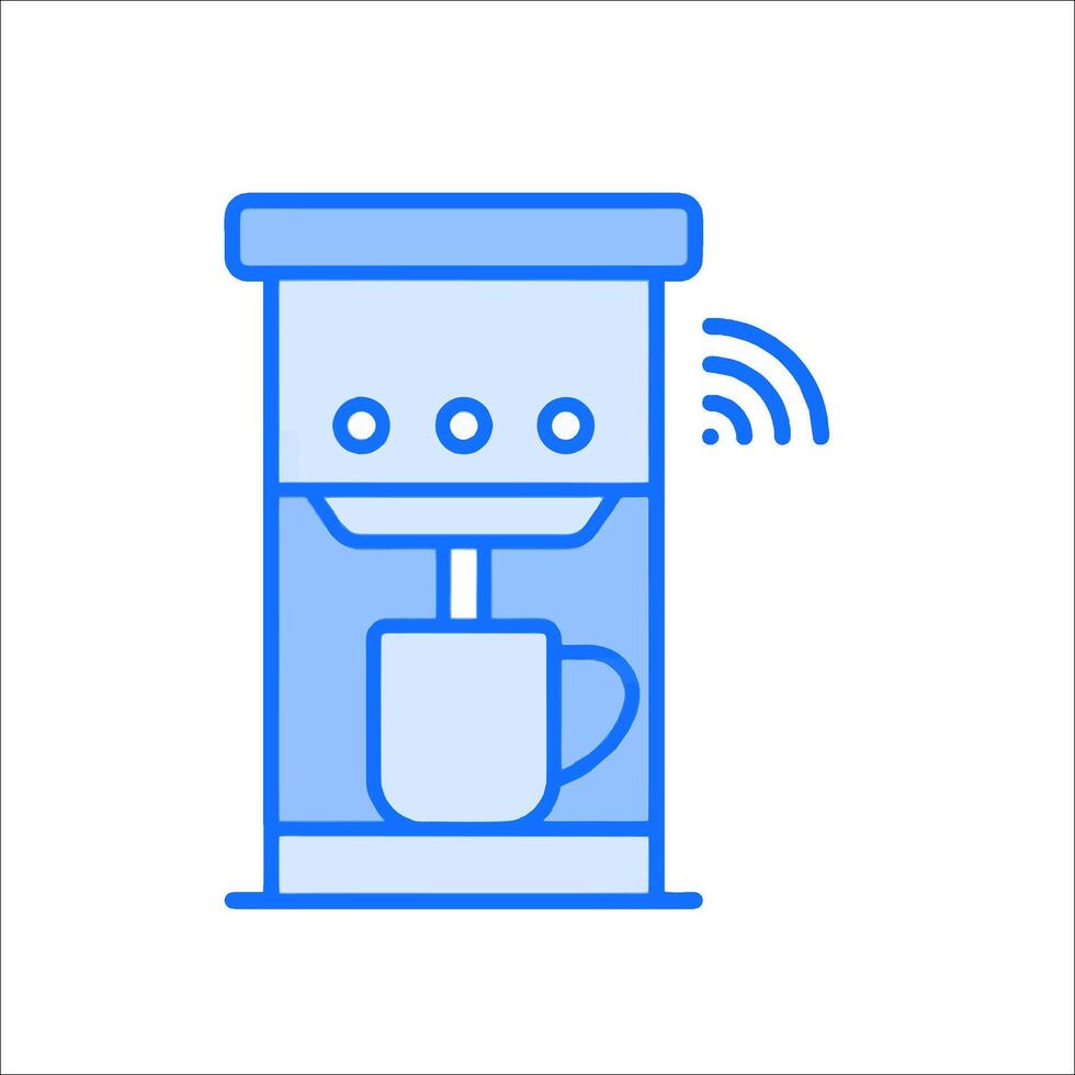 Coffee maker icon illustration vector