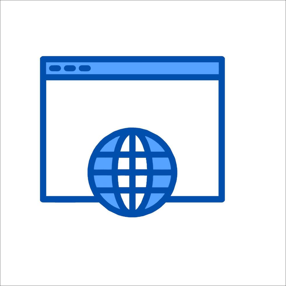 Web design icon vector
