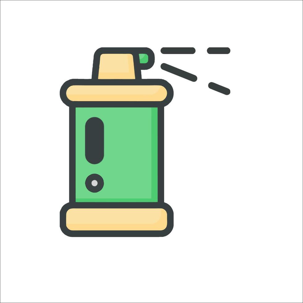 Spray can icon illustration vector