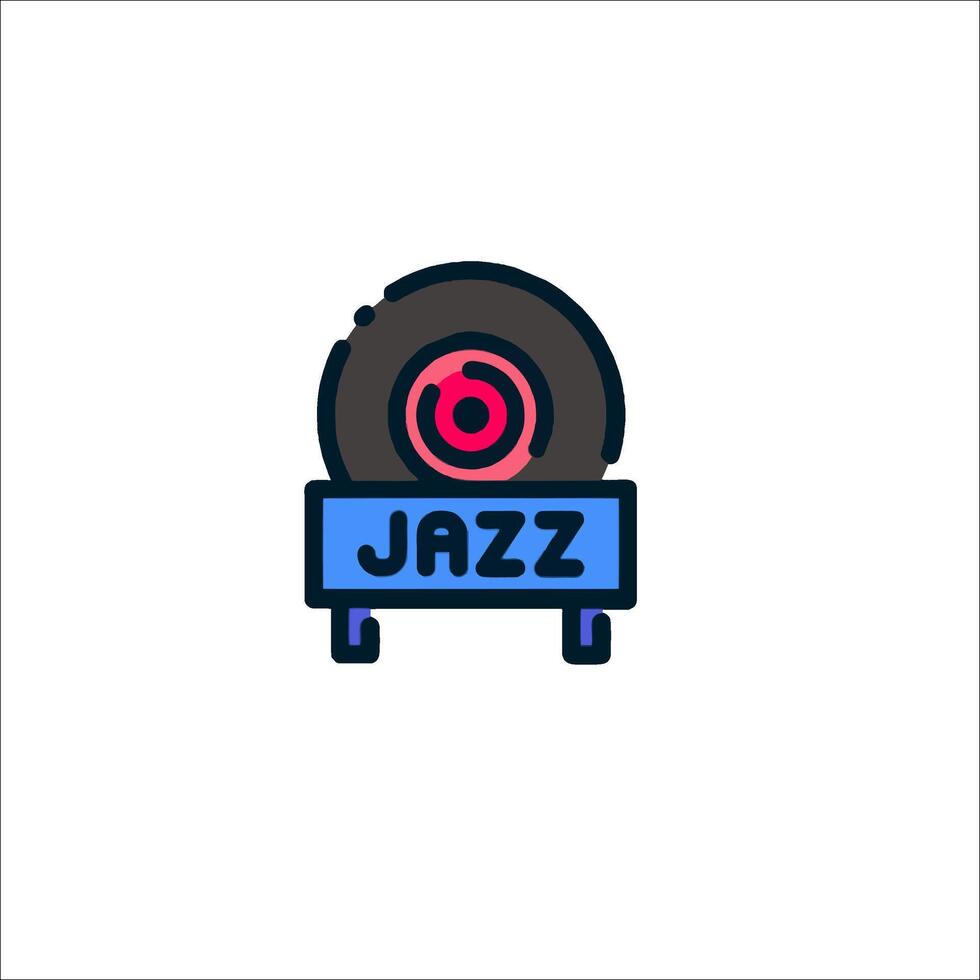 Jazz logo design vector