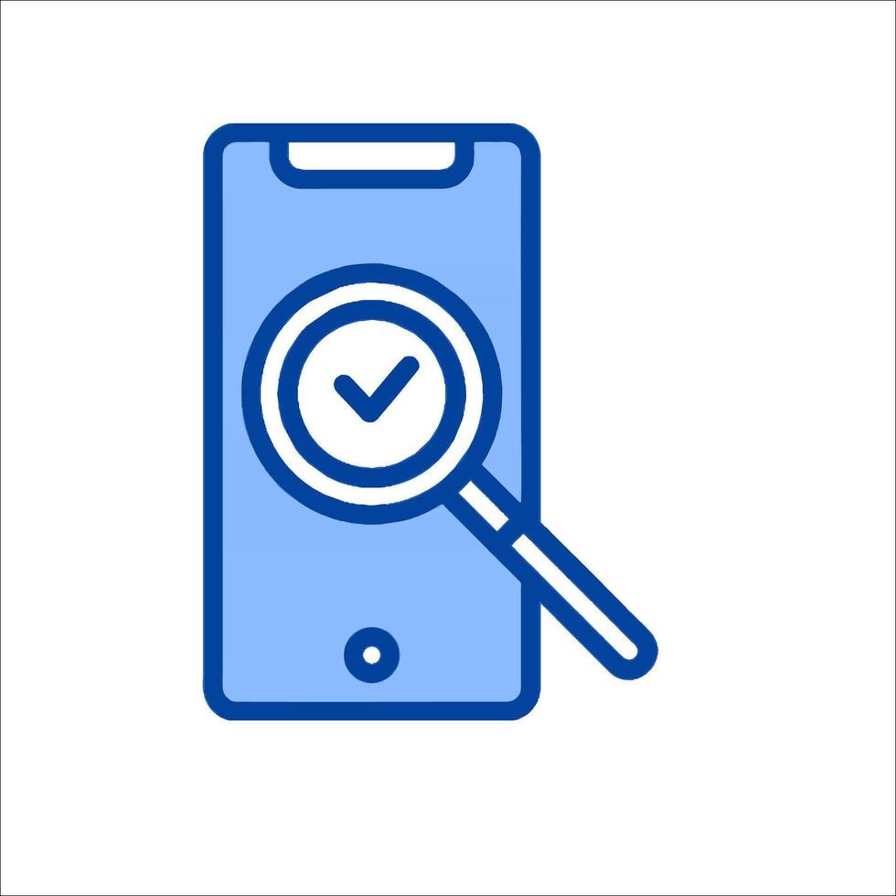 Mobile app icon vector