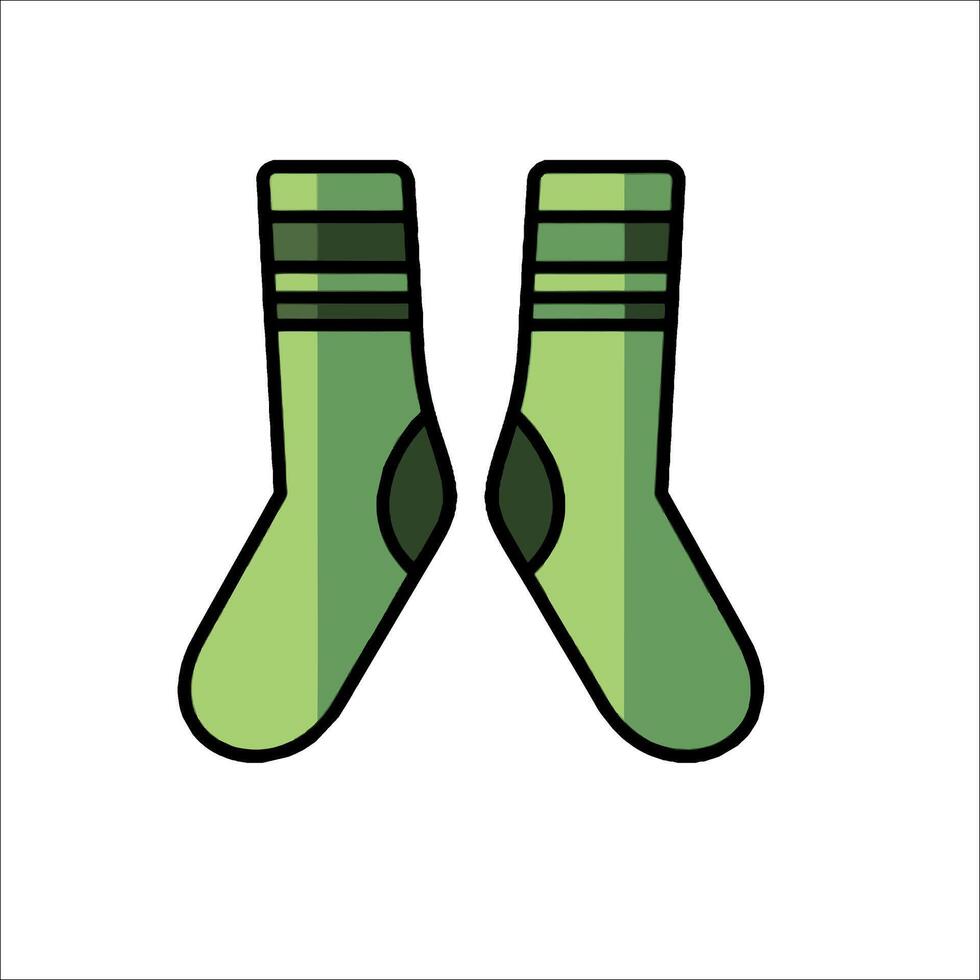Socks icon illustration vector