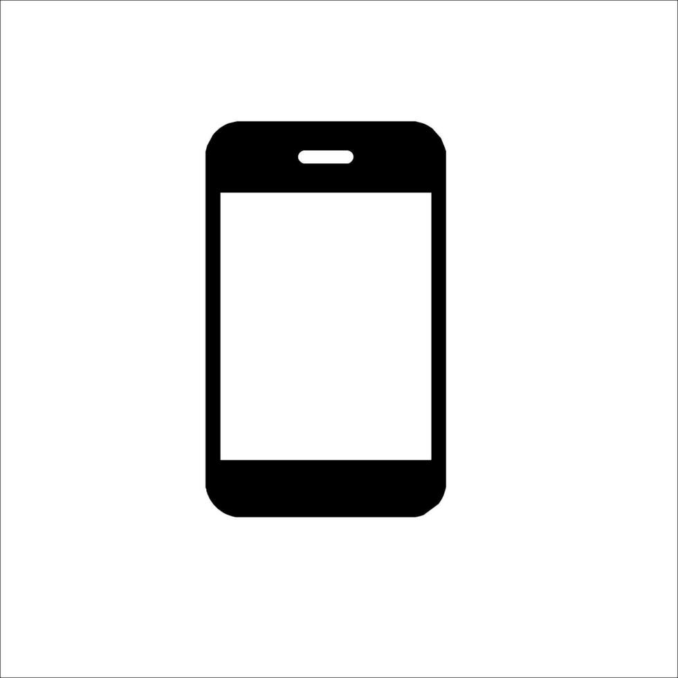 Mobile phone icon vector