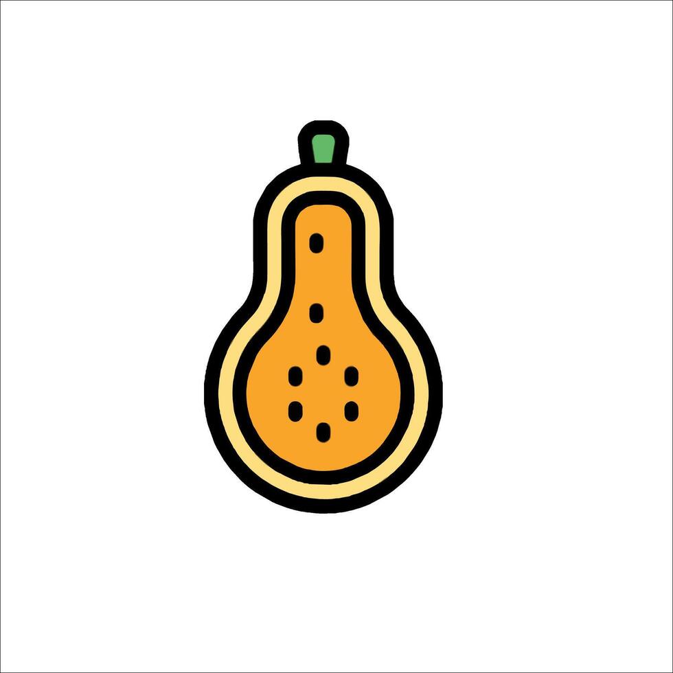 A squash icon on a white background vector