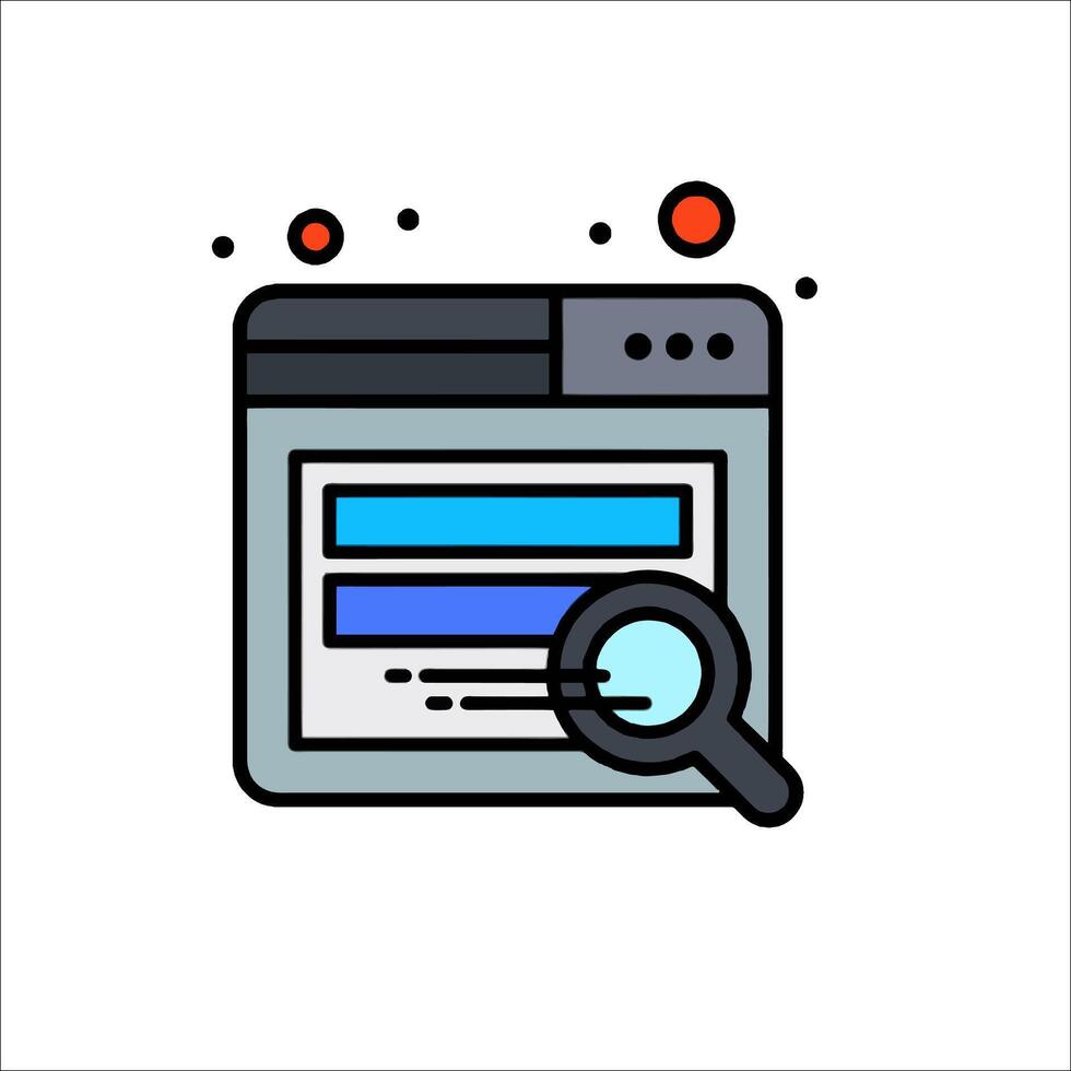 Search icon illustration vector