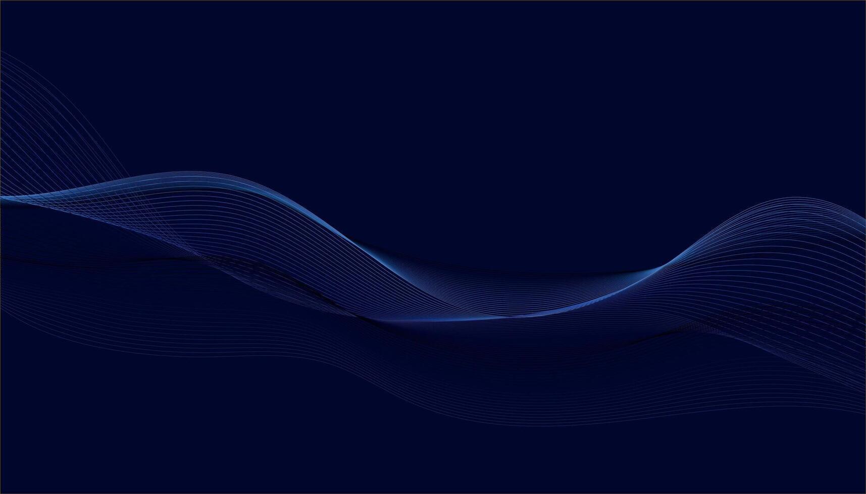 Abstract background with glowing wave. Modern gradient flowing wave lines. Futuristic technology concept. Shiny moving lines design element vector