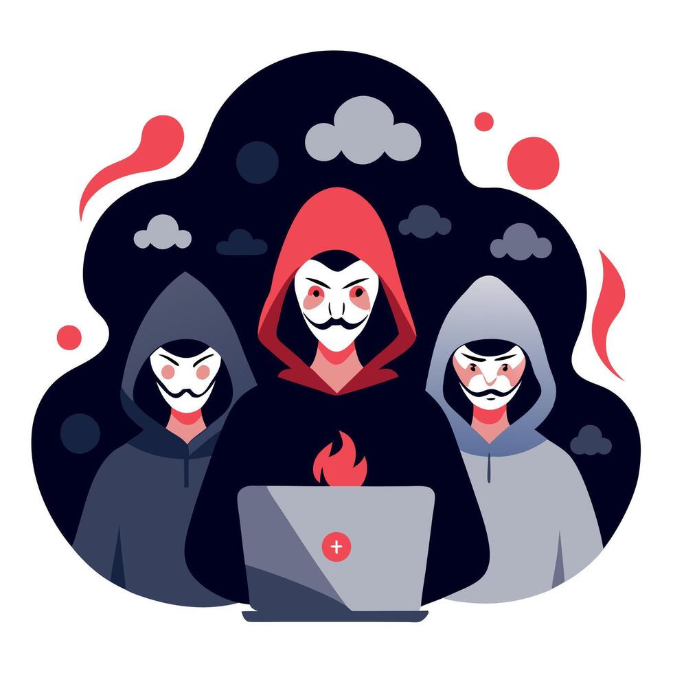 Anonymous hacker, hacker, hacker group, hacker, hacker group, hacker, hacker group, vector