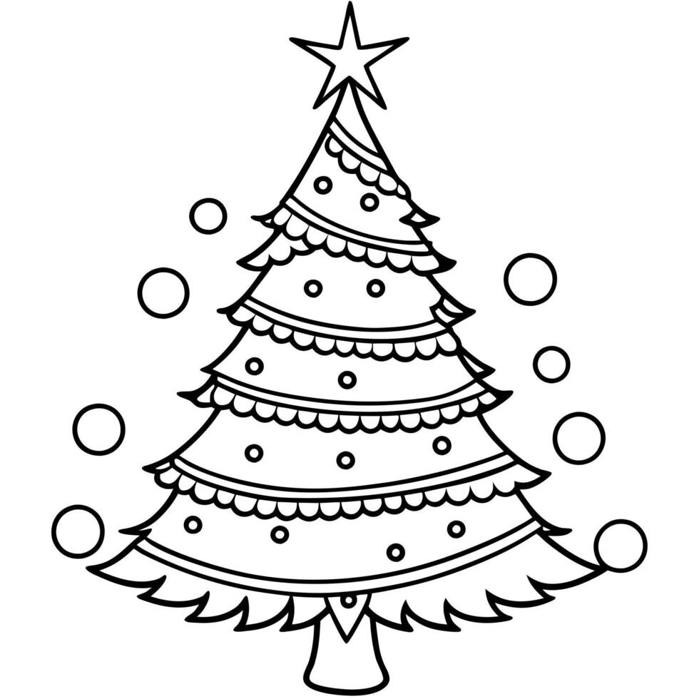 Blur bokeh decoration winter bulb tree background christmas celebration light holiday. vector