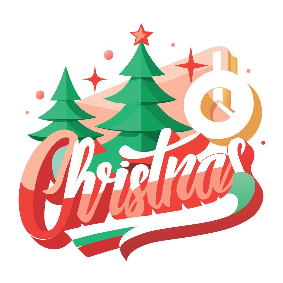 Christmas holiday ad background texture typography mockup clean template vector