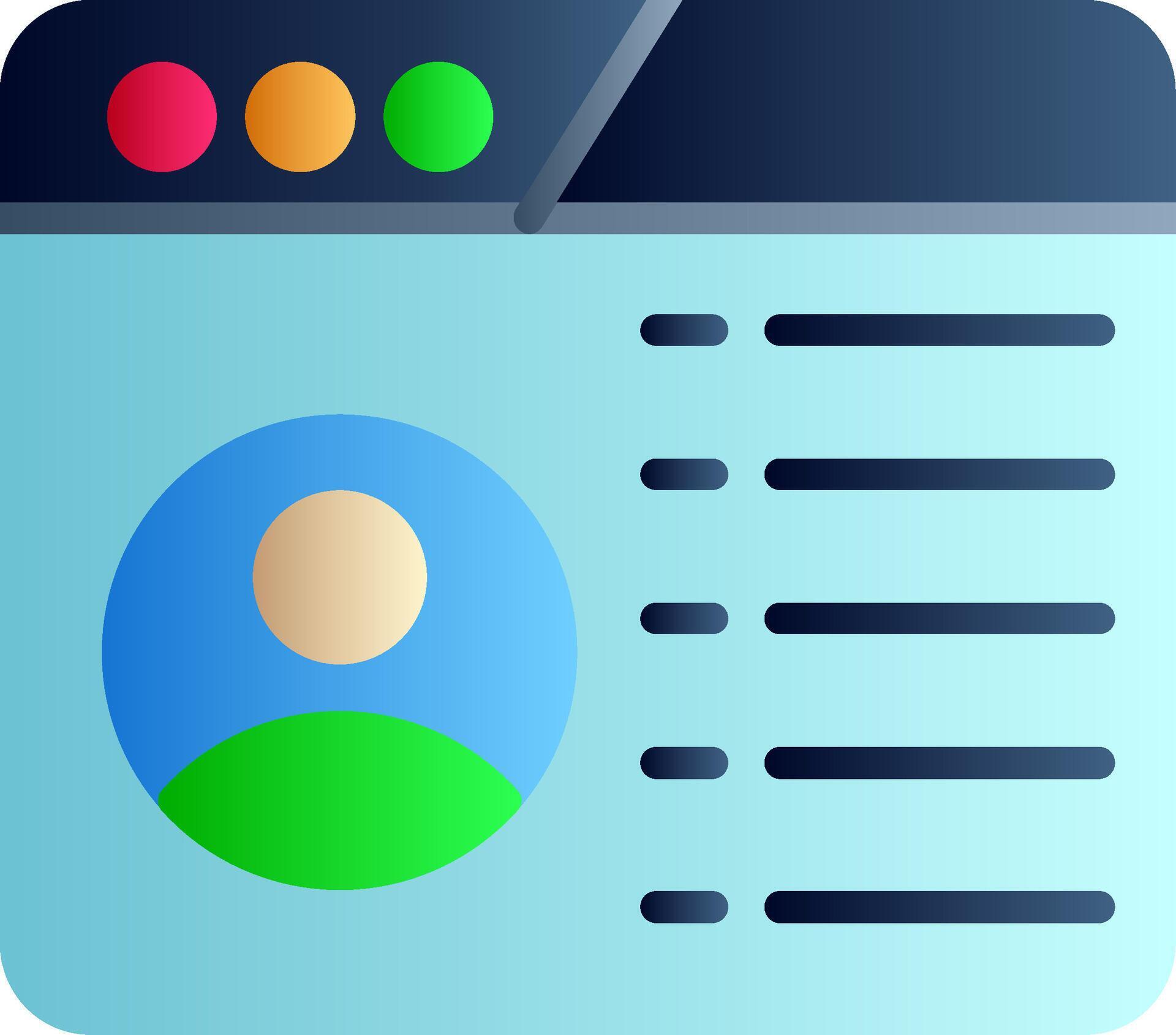 User Interface Flat Gradient Icon 51862400 Vector Art at Vecteezy