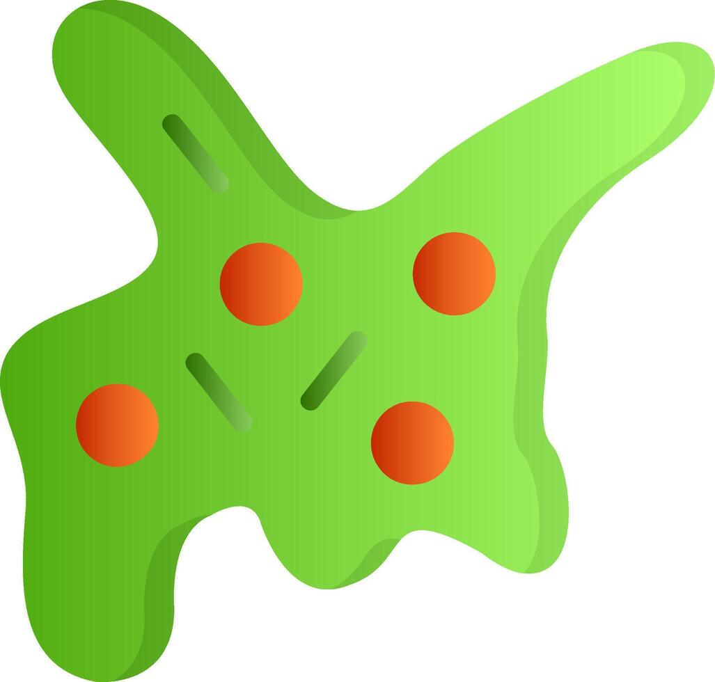Ectoplasm Flat Gradient Icon vector