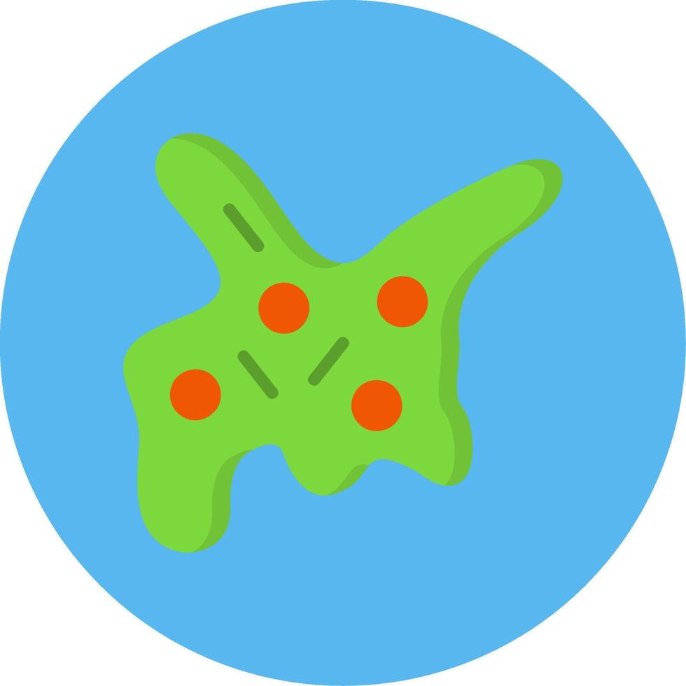 Ectoplasm Flat Multi Color Icon vector