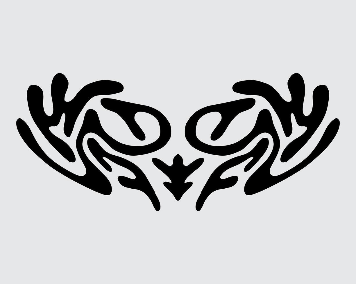 Neo tribal wings illustration acid brutalist streetwear element clip art cool tattoo ink, t shirt design clothing sticker editable vector
