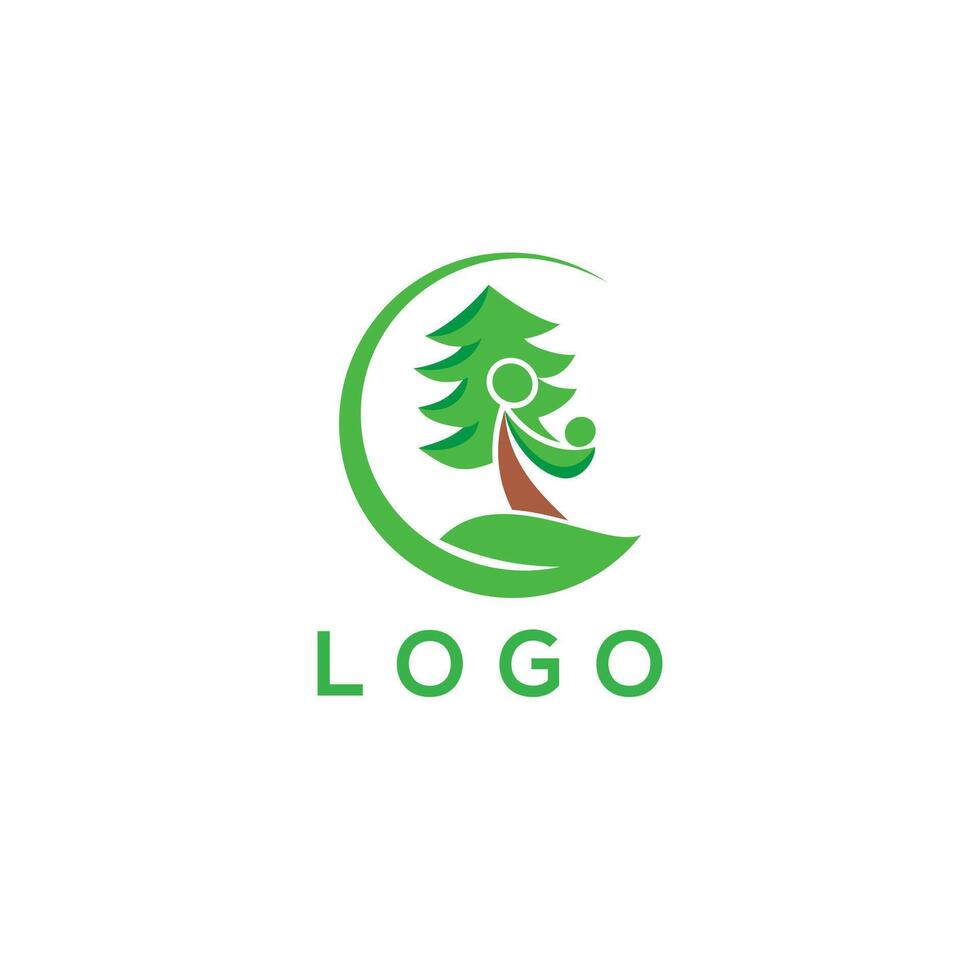 Mother of Nature logo vector