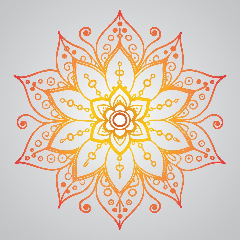 Elegant Hand-Illustrated Flower vector